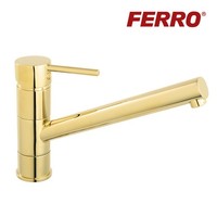 KüChenarmatur Gold Hochdruck Armatur KüChe Wasserhahn SpüLtisch Von Ferro