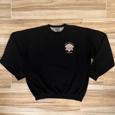 VTG 1995 Starter Super Bowl XXIX Sweatshirt Black Crewneck Mens XL Big Baggy Fit