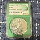 U.S. Mint American Eagle 1994 1 oz Silver .999 NGC MS 69 Certified Coin