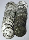 *MIXED DATE FRANKLIN HALF DOLLAR LOT* *18 TOTAL COINS* NR #G4169