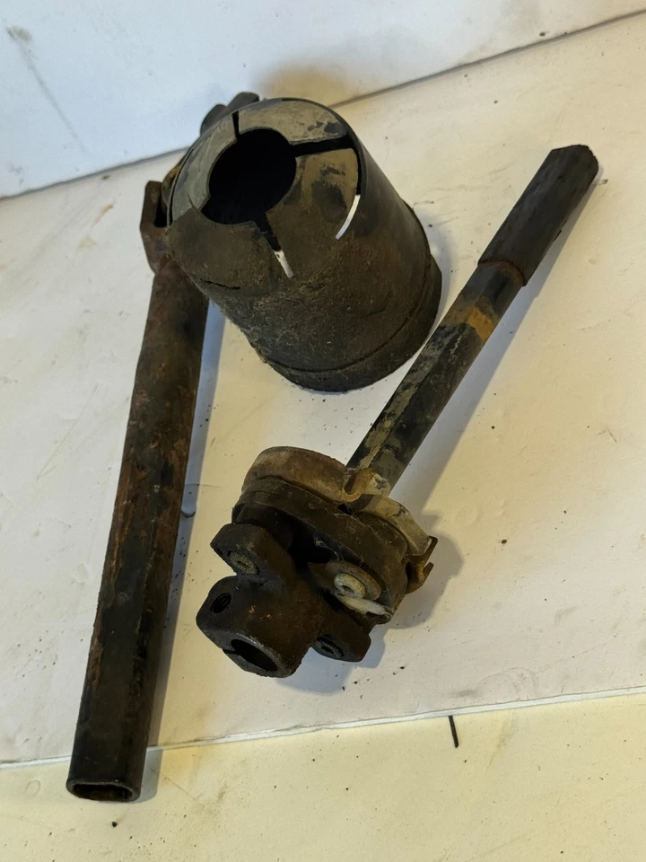 1987-1991 FORD F150 F250 F350 STEERING SHAFT PIECES ASSEMBLY KIT USED OEM - Image 4 of 4