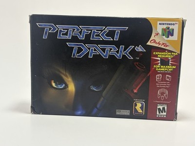 Perfect Dark - Nintendo 64 (CIB) VERY GOOD Everything Inside The Box is minty