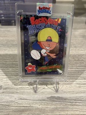 Pablo Sanchez Backyard Sports Baseball Louis Wes Cracked Ice (/200) RARE