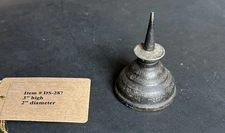 DS-287 Antique Vintage Sewing Machine Machinist Pump Small Tin Oil Can Oiler 3"