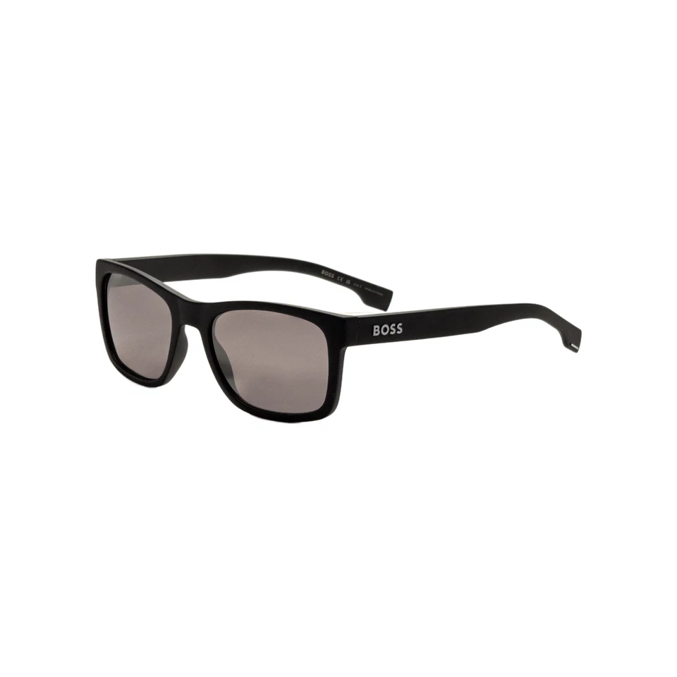 Hugo Boss Men's 55mm Matte Black Sunglasses BOSS1569-S-003-T4
