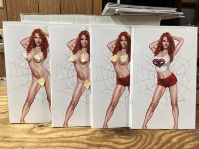 Cool Comics Gallery Webbed Mary Jane Sidney Augusto Full Set!!