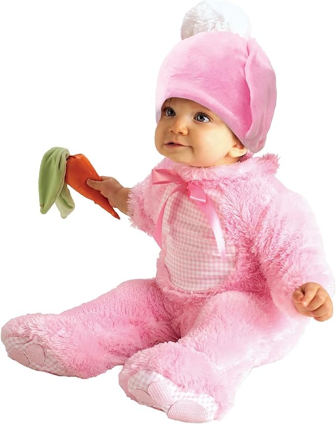 Baby's Fancy Dress Pink Rabbit Jumpsuit Age 12-18 Months
