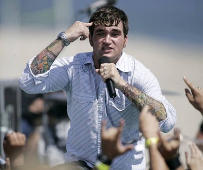 Jordan Pundik of New Found Glory at New Found Glory Performs at MT- Old Photo