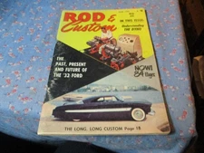 ksm.  Rod & Custom Magazine June 1955  82 pages  Lots of Articles Pictures