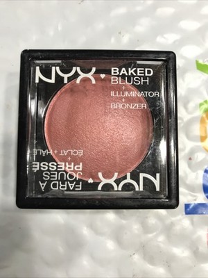 NYX Baked Blush + Illuminator + Bronzer BBL05 FOREPLAY unsealed