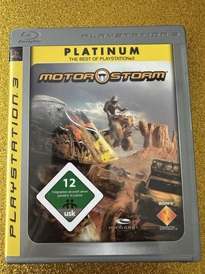Sony Motor Storm Platinum - PS3 PlayStation 3 - Videospiel mit Anleitung