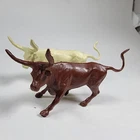 Marx vintage Wagon Train playset Longhorn Steers 1950's-60's