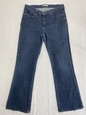 Lee Jeans Women's Blue Slender Secret Bootcut Size 12 Short Flare Stretch Denim