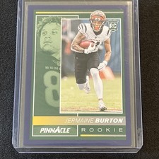2024 Panini Encore Jermaine Burton Blue Rookie /25 Cincinnati Bengals #251