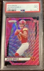 2024 Panini Prizm Jayden Daniels #347 Pink Wave Prizm (RC) PSA 9 Commanders!