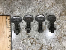 Vintage Screw Eye Bolts for Vintage Restoration/ Repair - 4 Bolts and Nuts