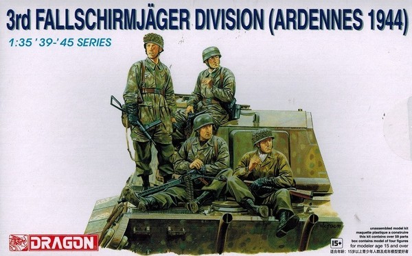 Dragon 6113 - FallschirmjäGer Division Ardennes 1944 - 39 - 45 Series - 1:35-image