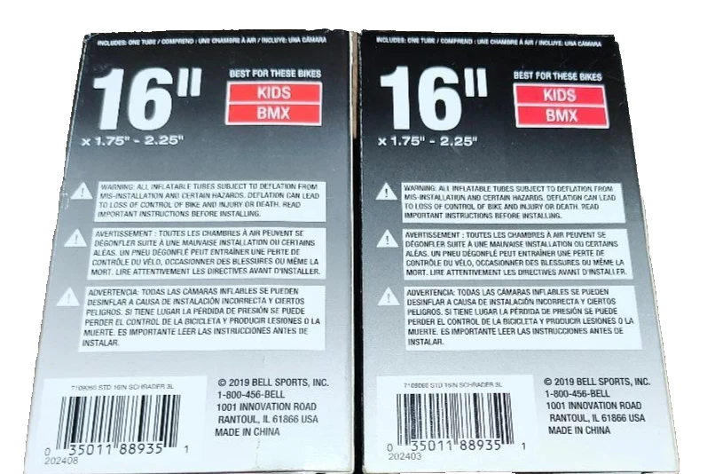 Universal Inner Tube 16" Width Fit Range Bell 1006518 (2-Pk) - Image 2 of 4