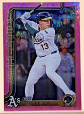 2025 Topps Update Series - Gio Urshela #US23 Pink Holo Foil