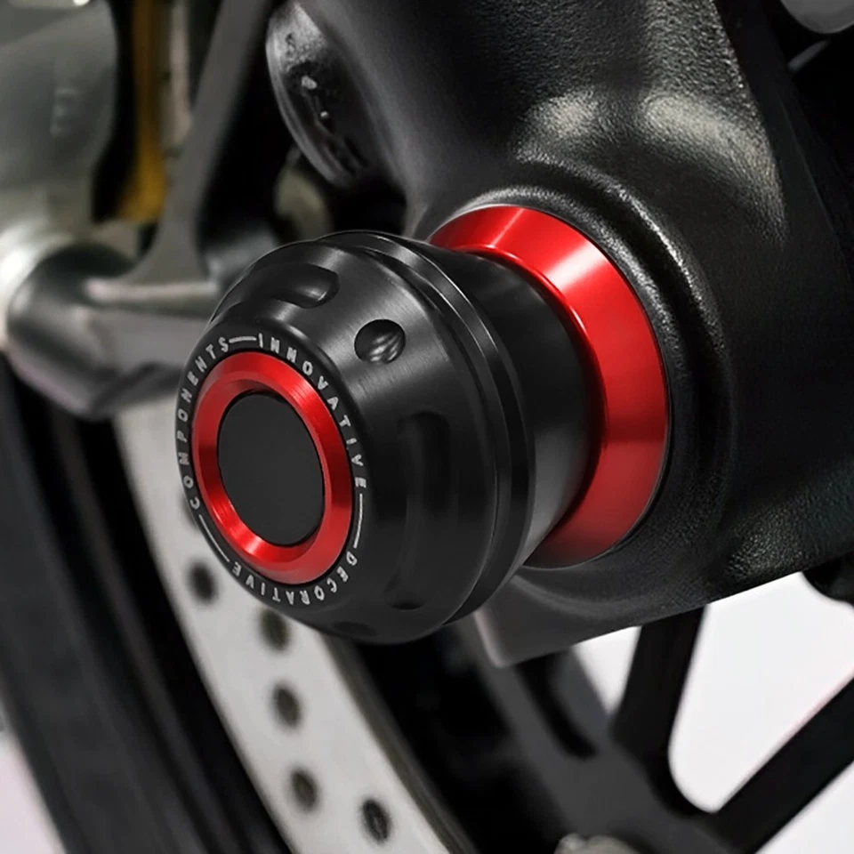 Protector deslizante de horquilla de eje de rueda delantera CNC para Honda CB650F 2017-2019 Foto 4 de 4