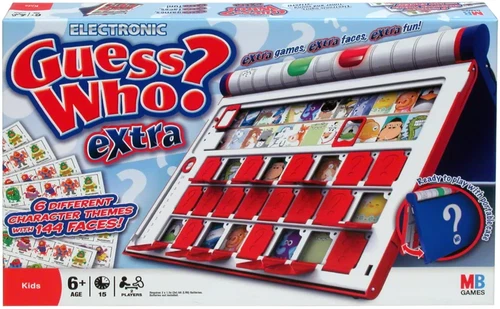 Electronic Guess Who? Extra Original Hasbro Board Game Family Mystery Vintage