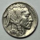 1936 P Buffalo Nickel ZL10