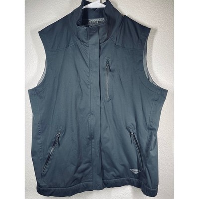 Columbia Titanium Interchange Vest Men's XL Black Omni-Tech Waterproof