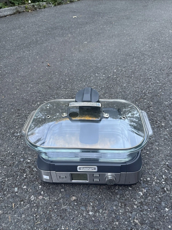 Паровая и конвекционная печь Cuisinart со стеклянной посудой — цифровая настольная плита - Изображение 3 из 4