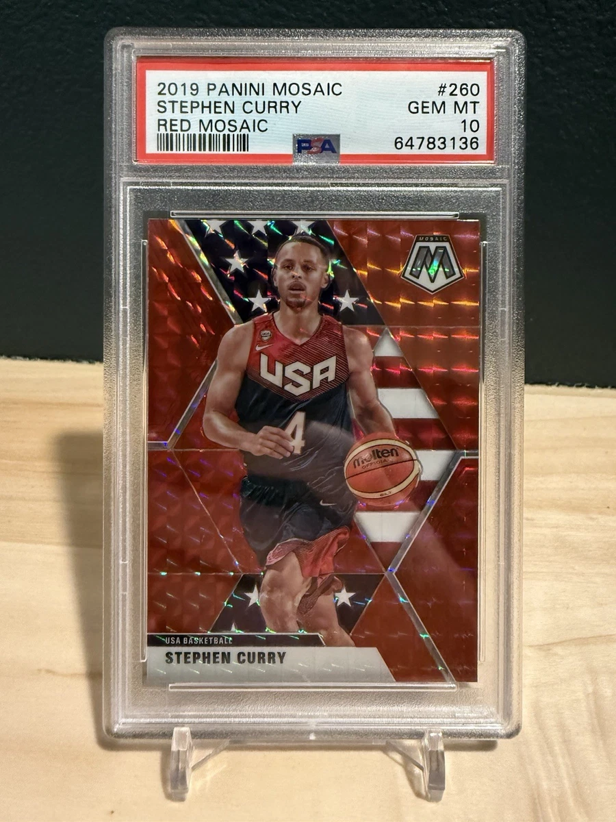 Panini Stephen Curry 10 Graded Basketball Sports Trading Cards
