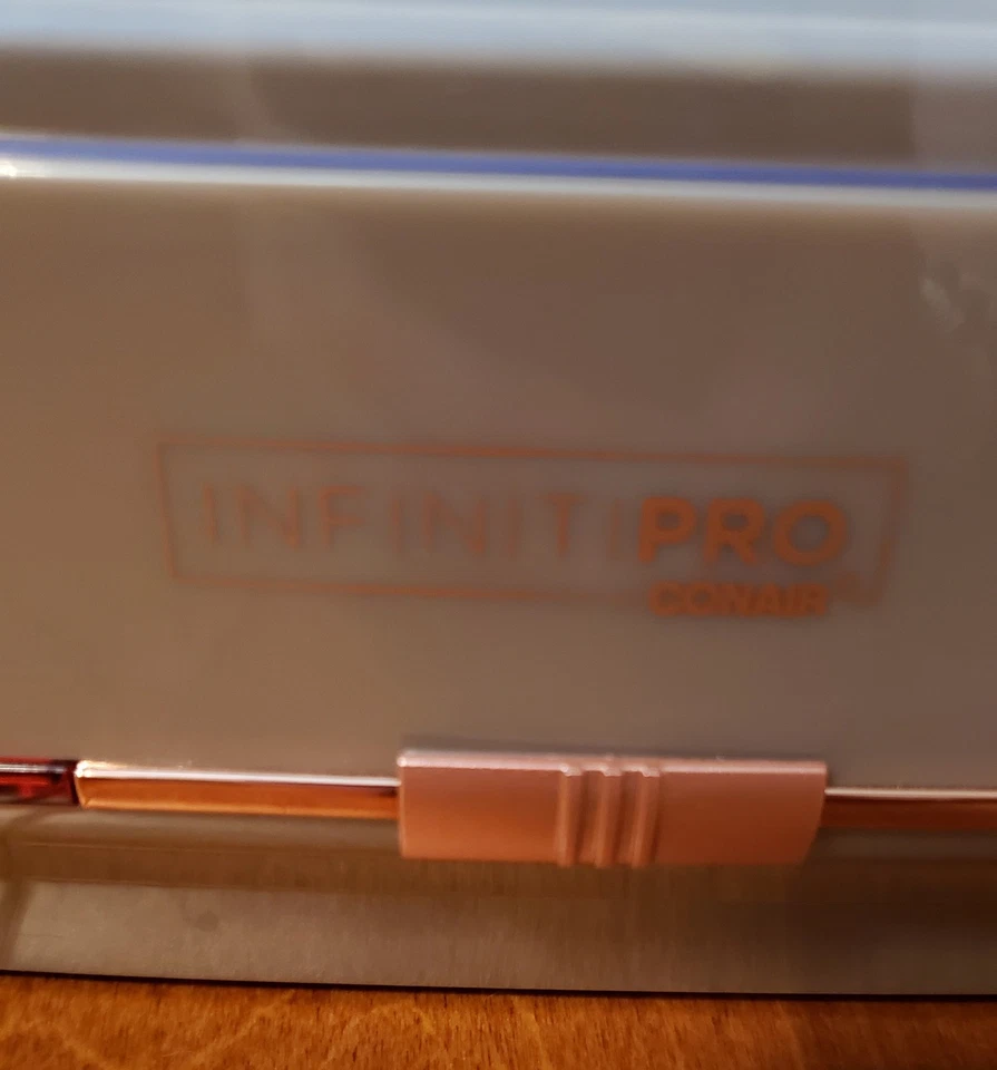 Infiniti Pro by Conair 8 rolos quentes elétricos grandes cinza/caixa transparente sem clipes - Imagem 2 de 4