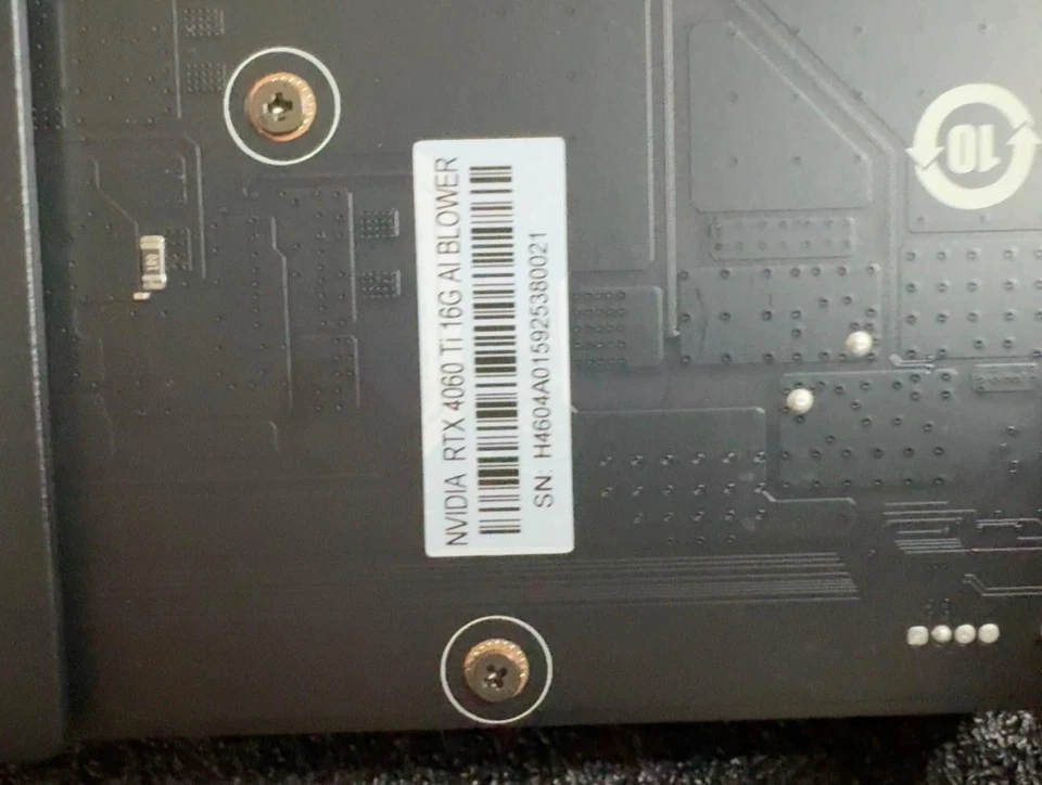 NVIDIA RTX 4060 Ti 16G AI BLOWER AI deep learn modeling render video editing - Image 3 of 4