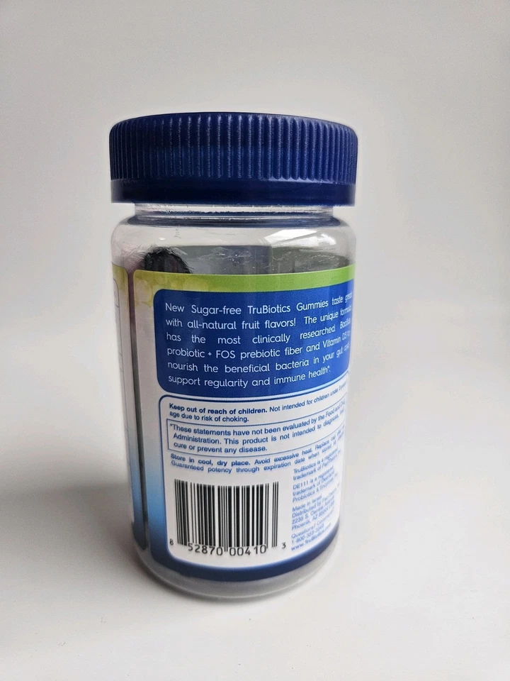 TruBiotic 50 gomitas digestivas sin azúcar + salud inmunológica baya mixta Foto 2 de 4