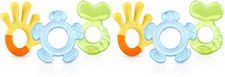 Three Step Teether Set 3 Pack 3M Soft and Hard Teething Surfaces Pack of