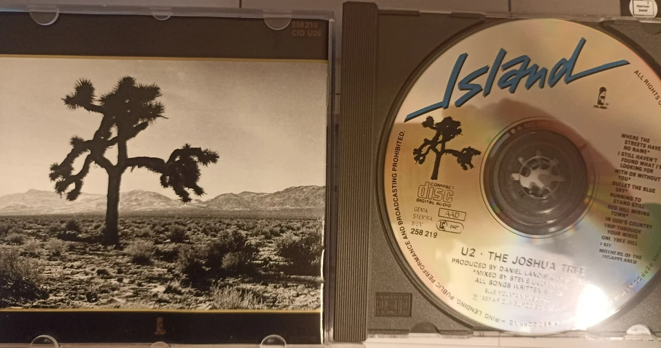 CD - U2 - THE JOSHUA TREE - von 1987 - Bild 3 von 4