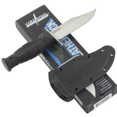 Cold Steel Mini Leatherneck Fixed Clip Point Blade Knife Black Kray-Ex Handle