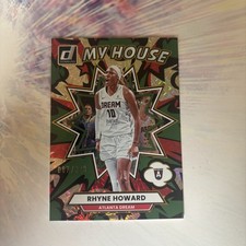 Rhyne Howard 2025 Panini Donruss WNBA MY HOUSE GREEN FIREWORKS 087/399 DREAM
