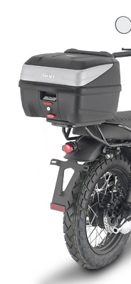 BRIXTON FELSBERG 125 2023 TOP BOX GIVI SR9610 GEPÄCKTRÄGER HECKTRÄGER + PLATTE