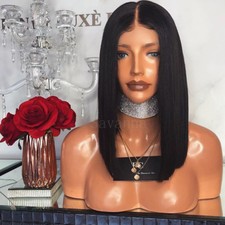 Short Bob Wigs Glueless Lace Front Wig Brazilian Remy Full Lace Human Hair Wigs