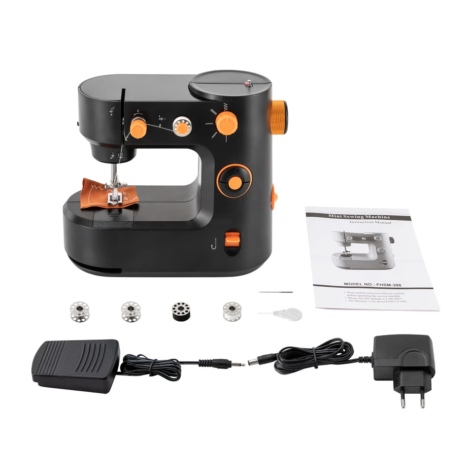LED N?hmaschine elektrische Anf?nger Handn?hmaschine tragbar Sewing Machine DHL - Bild 4 von 4