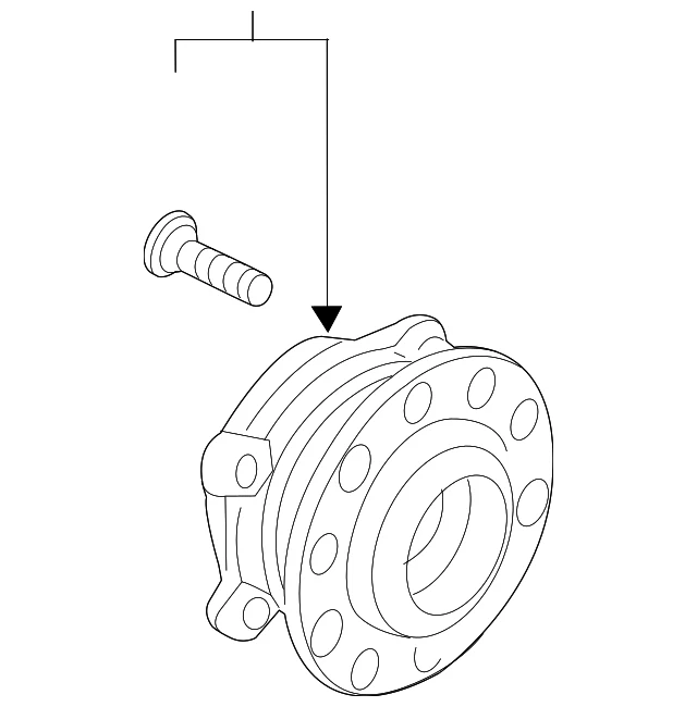 Genuine Kia Hub Assembly 51750-C5000