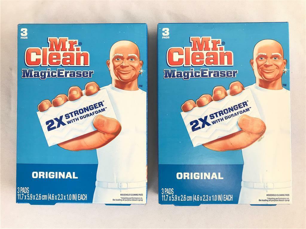 Sử dụng Mr Clean Magic Eraser để làm sạch mọi vết bẩn trên nội thất, từ vết sơn trên tường, vết bẩn trên đồ gỗ đến các vết bẩn khó chịu trong phòng tắm. Xem ảnh để thấy sự hiệu quả của sản phẩm này.