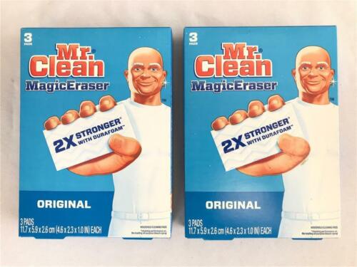 Hộp 2: Bông Tẩy Rửa Mr. Clean Magic Original 3 Viên/pack: \