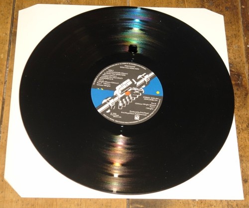 PINK FLOYD WISH YOU WERE HERE BLACK SHRINK W/ STICKER 1975 LP 1ST PRESS A1/B5 - Picture 6 of 7
