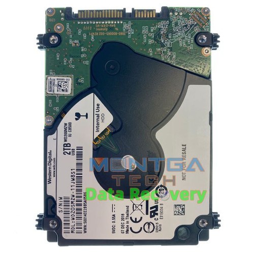 Disque Dur Externe WD 2TB WDBHDW0020BBK-0A - Pièces Pour Récupération Données
