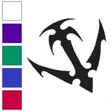 Anchor Tribal, Vinyl Decal Sticker, Multiple Colors  Sizes 47