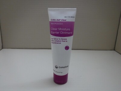 Coloplast Clear Moisture Barrier Ointment 2.5 oz. Tube