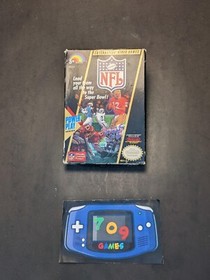 NFL National Football League (Nintendo, 1988) NES CIB COMPLETE