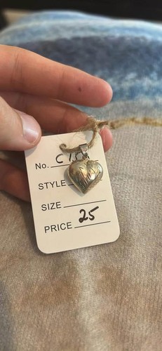 C15 pendant 925 sterling silver heart