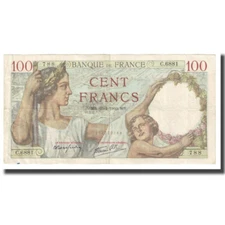 [#175789] France, 100 Francs, Sully, 1940, P. Rousseau and R. Favre-Gilly, 1940-