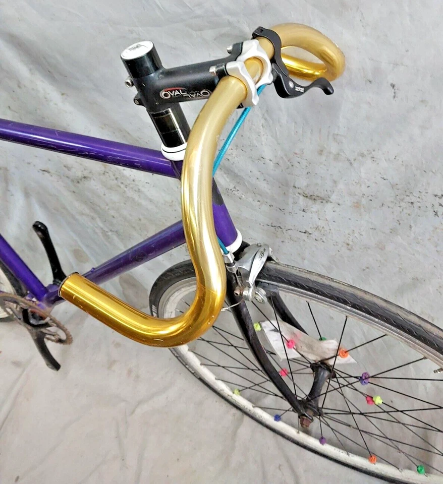 2010 1/8 inch FlipFlop Fixed Gear Bike 57cm Medium Fixie SS Steel Purple ShipsUS - Image 4 of 4